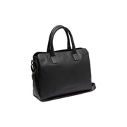 Valmonte Full-Grain Leather Handbag 女士 in Classic 100% Full-Grain Leather - Front Profile View &amp; Tailored Silhouette | Buy Online