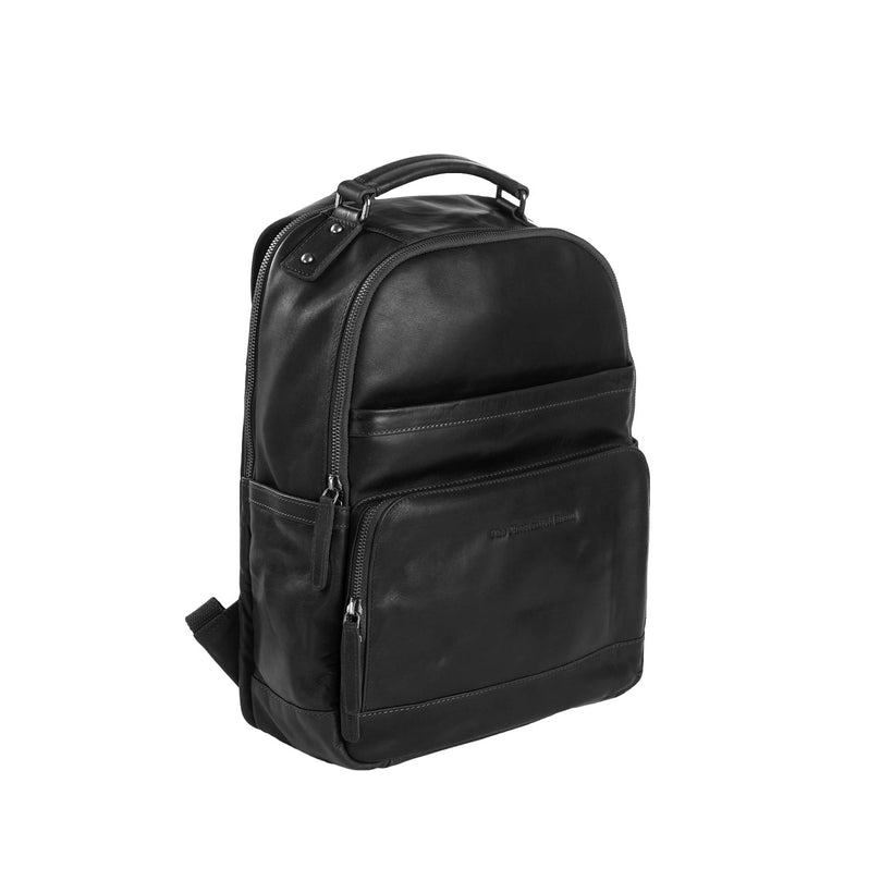 Austin Full-Grain Leather Laptop Backpack 女士