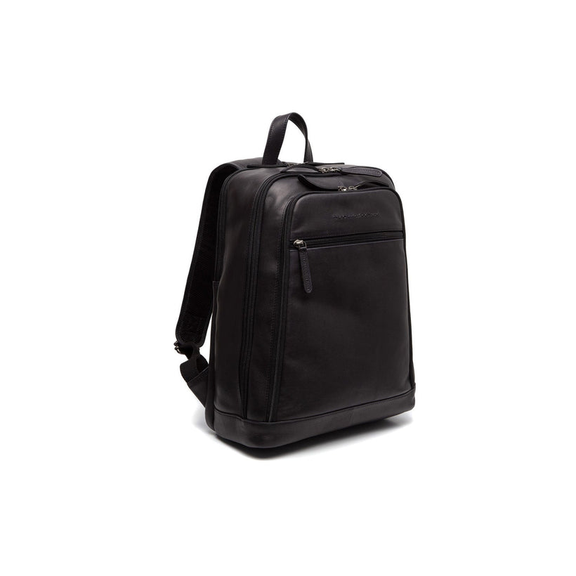 Detroit Full-Grain Leather Laptop Backpack 女士