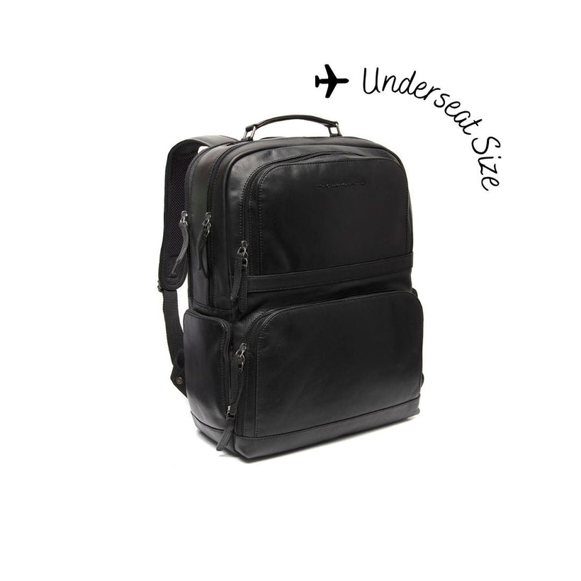 Lennox Full-Grain Leather Laptop Backpack 女士