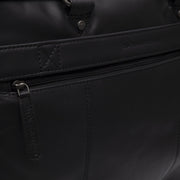 Reinforced Leather Base with Protective Metal Studs Detail