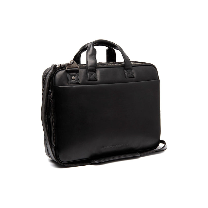 Iseo Full-Grain Leather Laptop Bag 男士