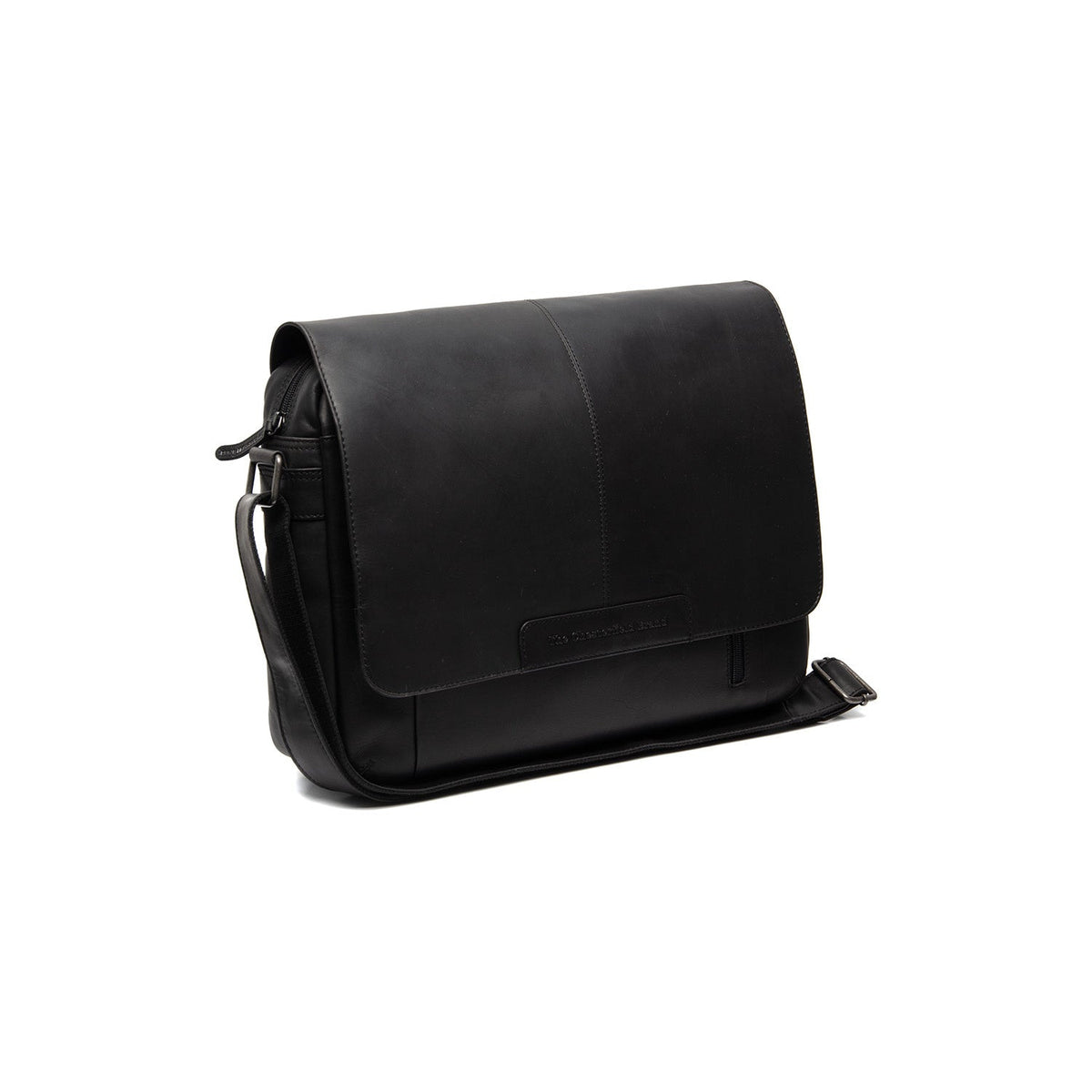 Richard Full-Grain Leather Laptop Bag 男士 in Classic 100% Full-Grain Leather - Full Exterior Front Profile View | Buy Online