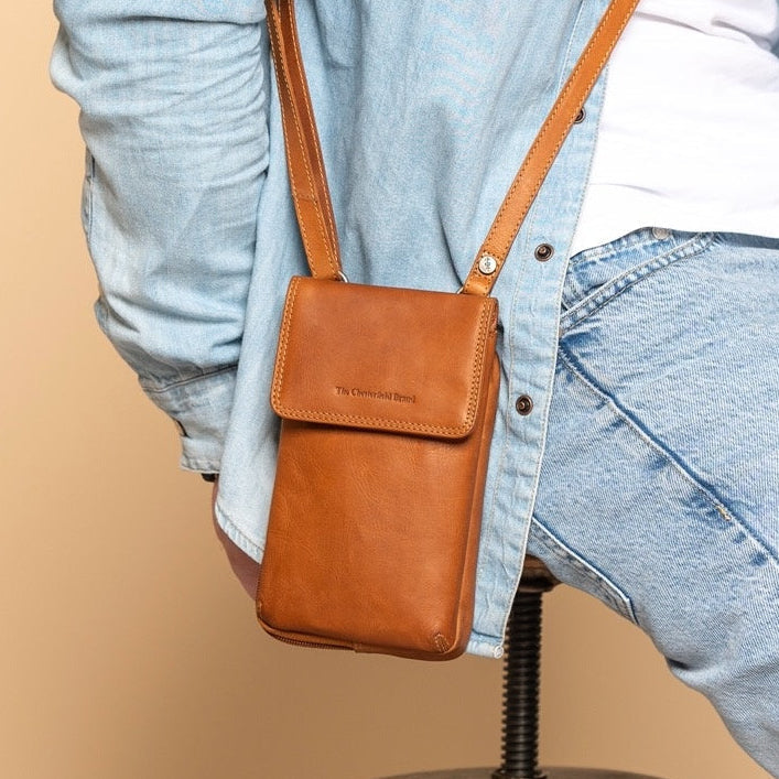 Langley Full-Grain Leather Phone Bag 女士 – alternate product view 2