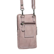
Tailored Rib Cuffs & Hem Craftsmanship Construction Detail on Salta 头层牛皮 Phone Bag