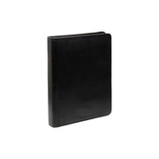 Leather Portfolio Moreton 女士 in Classic 100% Full-Grain Leather - Front Profile View &amp; Tailored Silhouette | Buy Online