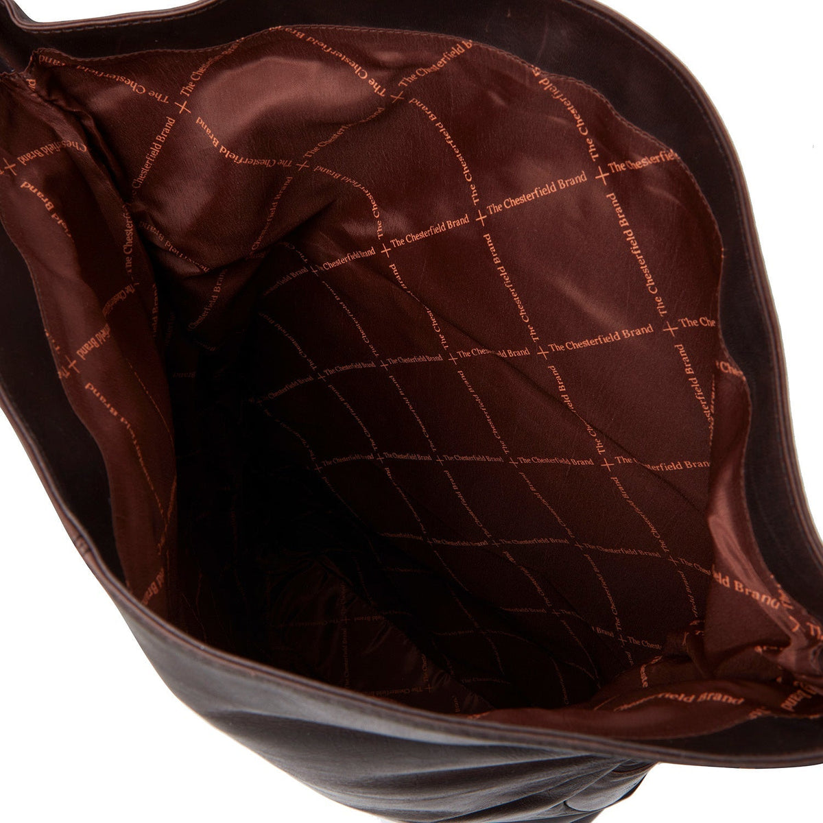 
Brown Leather Roll-top Backpack Liverpool, detail view 3