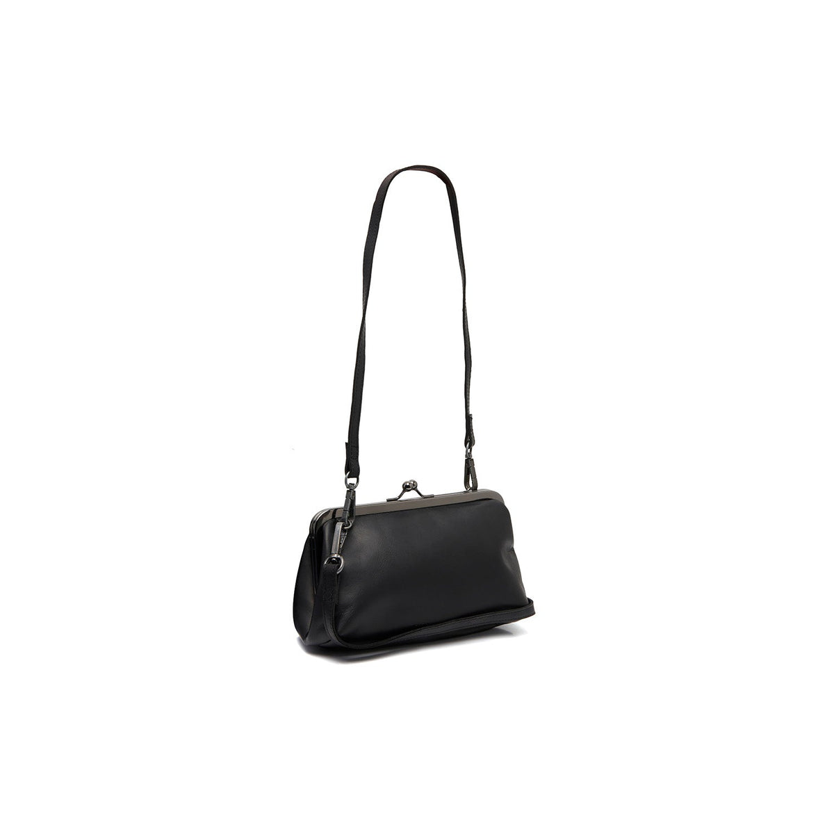 Andrade Full-Grain Leather Shoulder Bag 女士 in Classic 100% Full-Grain Leather - Full Exterior Front Profile View | Buy Online