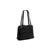 Belgrado Full-Grain Leather Shoulder Bag 女士 in Classic 100% Full-Grain Leather - Full Exterior Front Profile View | Buy Online