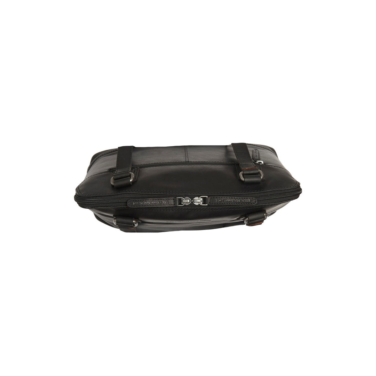 Belgrado Full-Grain Leather Shoulder Bag 女士 - Structured Side Profile Showing Gusset Depth &amp; Expansion Capacity