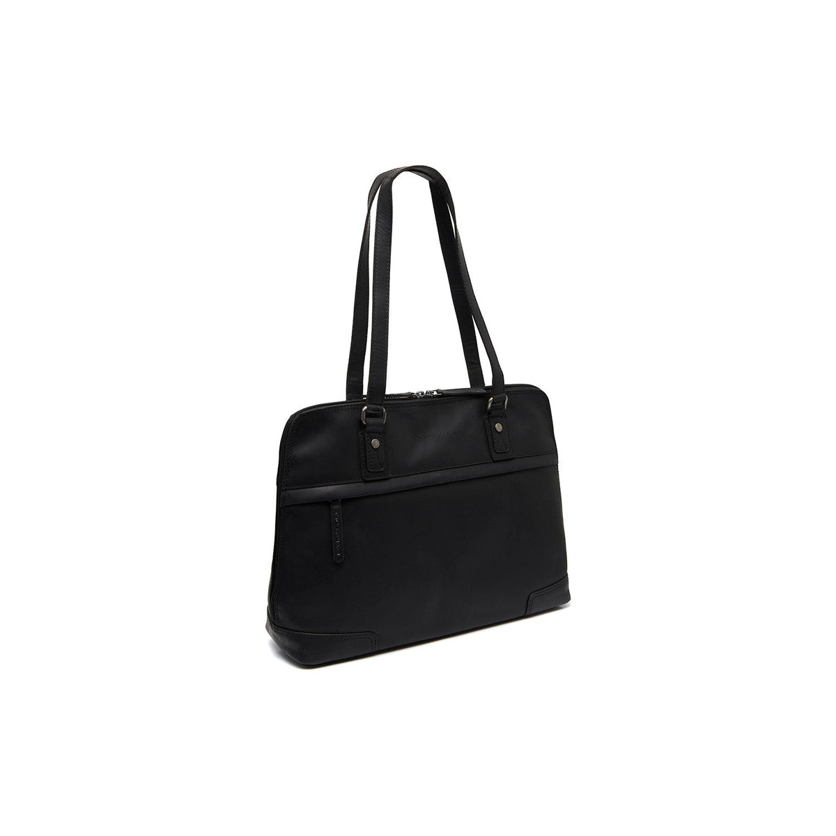Branson Full-Grain Leather Shoulder Bag 女士 in Classic 100% Full-Grain Leather - Full Exterior Front Profile View | Buy Online