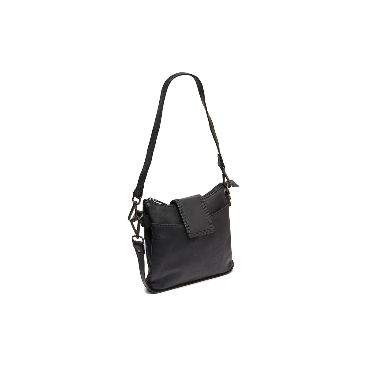 Calora Full-Grain Leather Shoulder Bag 女士 in Classic 100% Full-Grain Leather - Full Exterior Front Profile View | Buy Online