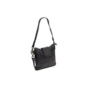 Calora Full-Grain Leather Shoulder Bag 女士 in Classic 100% Full-Grain Leather - Full Exterior Front Profile View | Buy Online