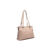 Marvos Full-Grain Leather Shoulder Bag 女士 in Classic 100% Full-Grain Leather - Full Exterior Front Profile View | Buy Online