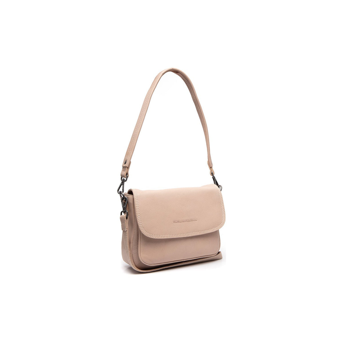 Miloa Full-Grain Leather Shoulder Bag 女士 in Classic 100% Full-Grain Leather - Full Exterior Front Profile View | Buy Online
