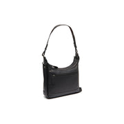 Mirave Full-Grain Leather Shoulder Bag 女士 in Classic 100% Full-Grain Leather - Full Exterior Front Profile View | Buy Online