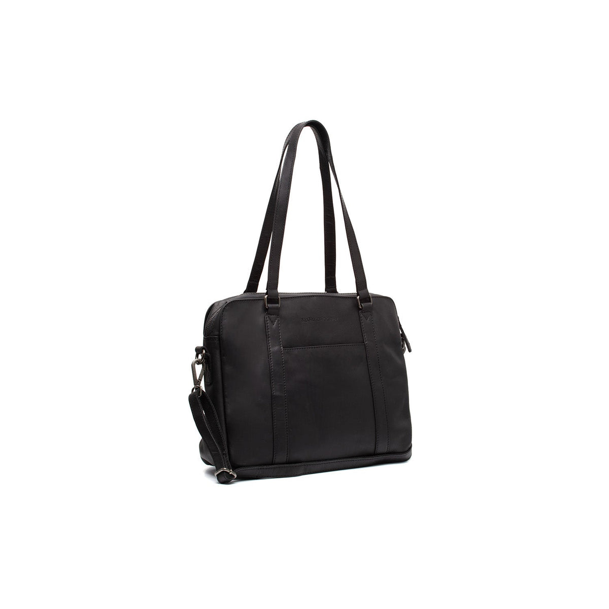 Pretoria Full-Grain Leather Shoulder Bag 女士 in Classic 100% Full-Grain Leather - Full Exterior Front Profile View | Buy Online