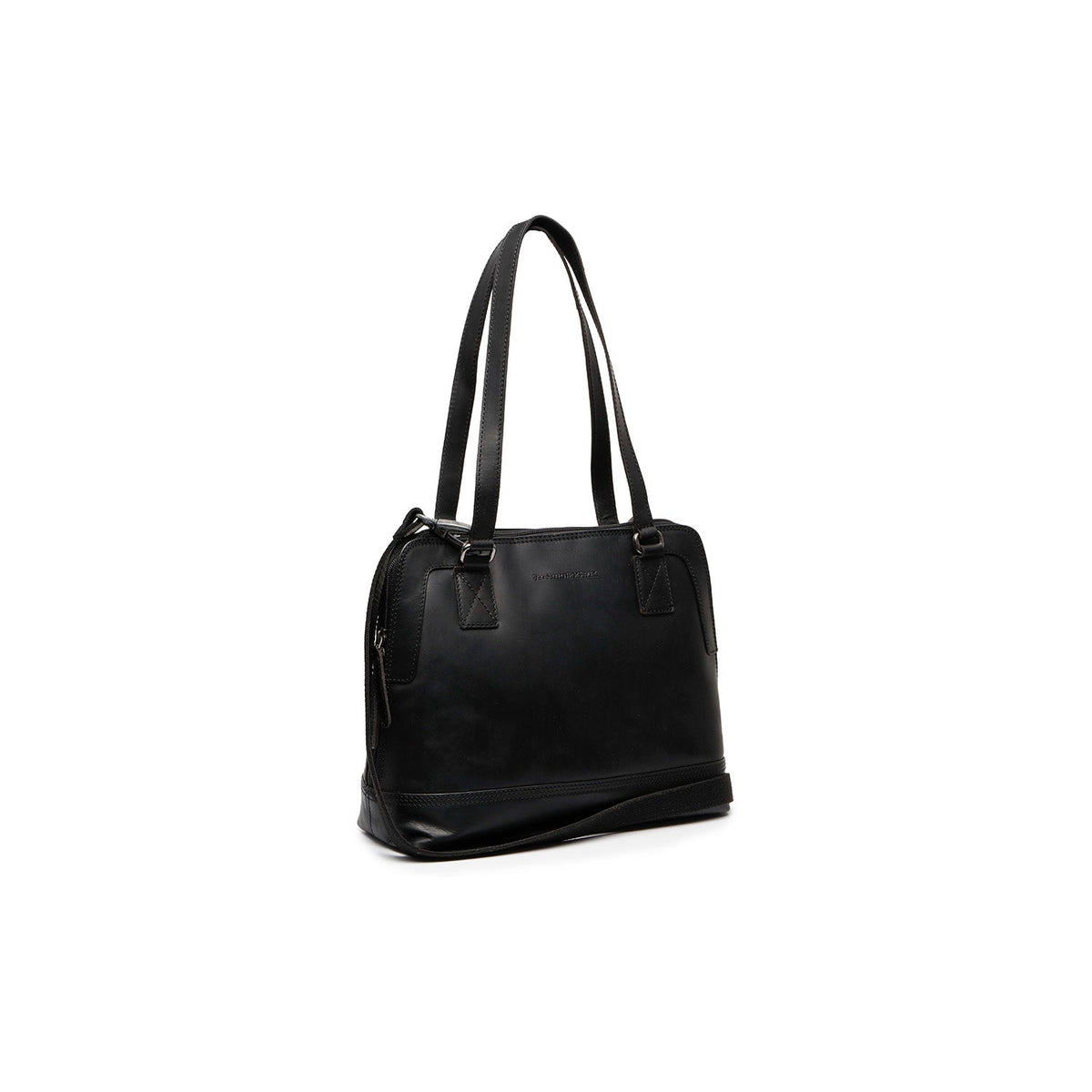 Seron Full-Grain Leather Shoulder Bag 女士 in Classic 100% Full-Grain Leather - Full Exterior Front Profile View | Buy Online