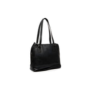 Seron Full-Grain Leather Shoulder Bag 女士 in Classic 100% Full-Grain Leather - Full Exterior Front Profile View | Buy Online
