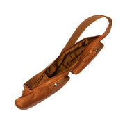 Cognac Leather Sling Bag Logan 女士, detail view 5