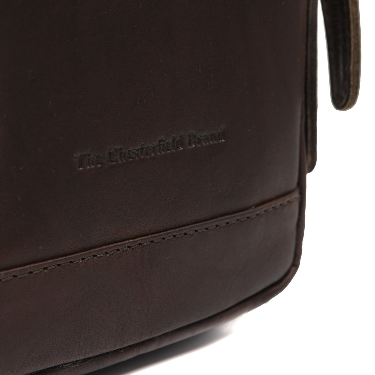 Brown Leather Sling Bag Riga 女士, detail view 3