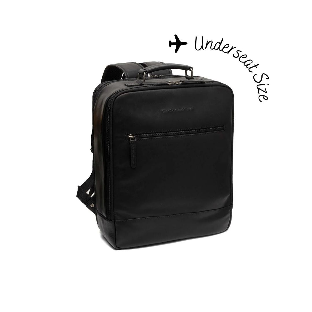 Jamaica Full-Grain Leather Travel Backpack 女士 in Classic 100% Full-Grain Leather - Full Exterior Front Profile View | Buy Online