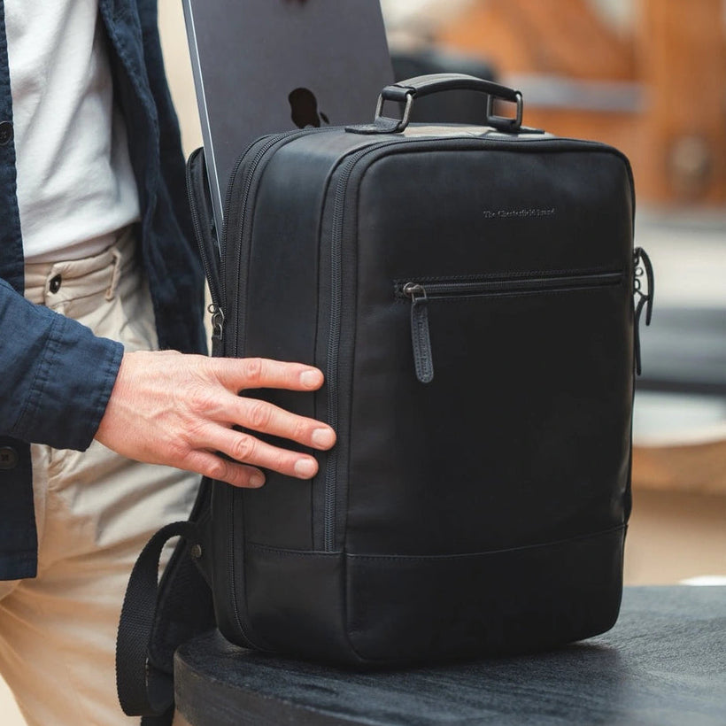 Jamaica Full-Grain Leather Travel Backpack 女士