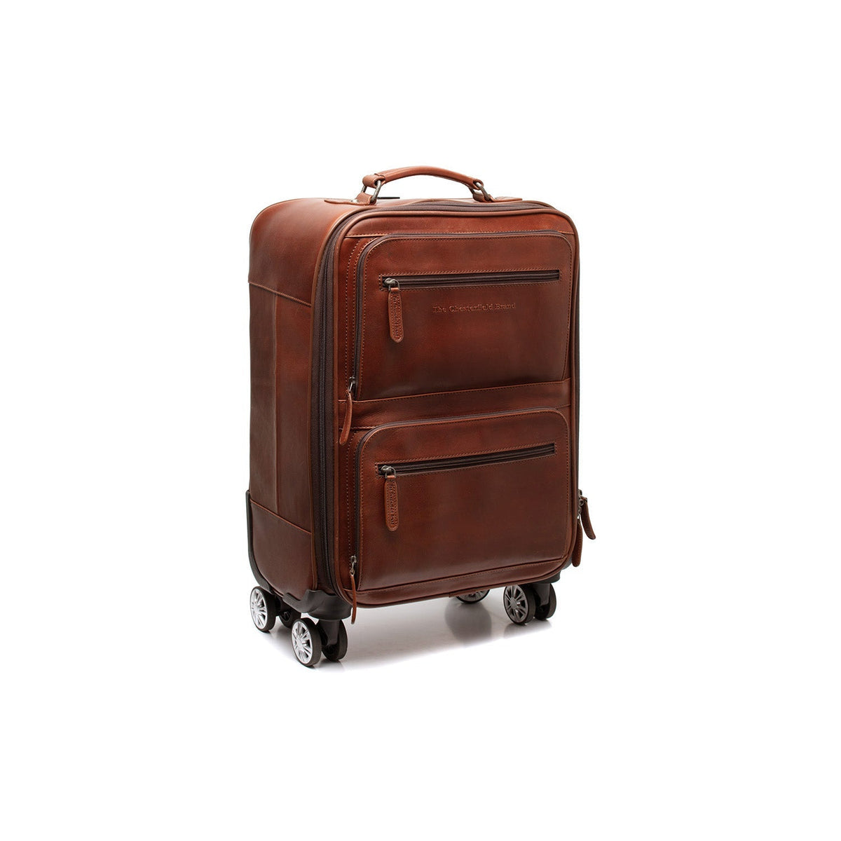 Cognac Leather Trolley San Marino 女士, detail view 8