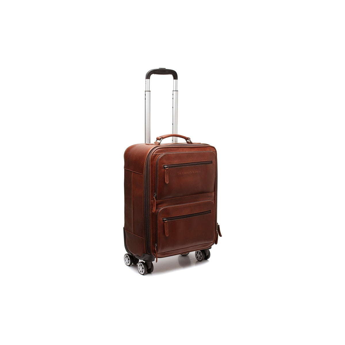 Leather Trolley San Marino 女士 in Classic 100% Full-Grain Leather - 正面细节与立体剪裁修身版型 | 官方线上选购