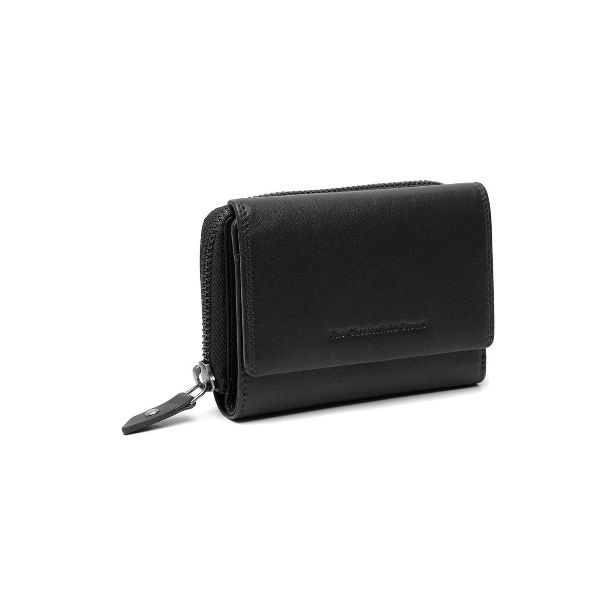 Aldra Full-Grain Leather Wallet 女士 in Classic 100% Full-Grain Leather - Full Exterior Front Profile View | Buy Online
