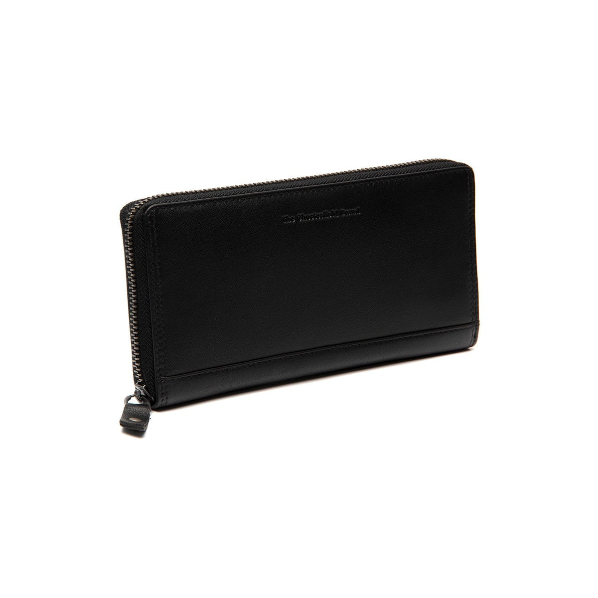 Cantara Full-Grain Leather Wallet 女士 in Classic 100% Full-Grain Leather - Full Exterior Front Profile View | Buy Online