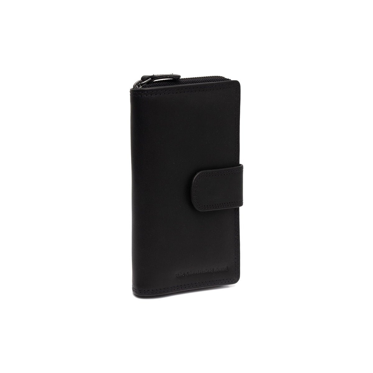 Charlotte Full-Grain Leather Wallet 女士 in Classic 100% Full-Grain Leather - Full Exterior Front Profile View | Buy Online