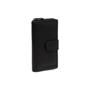 Charlotte Full-Grain Leather Wallet 女士 in Classic 100% Full-Grain Leather - Full Exterior Front Profile View | Buy Online