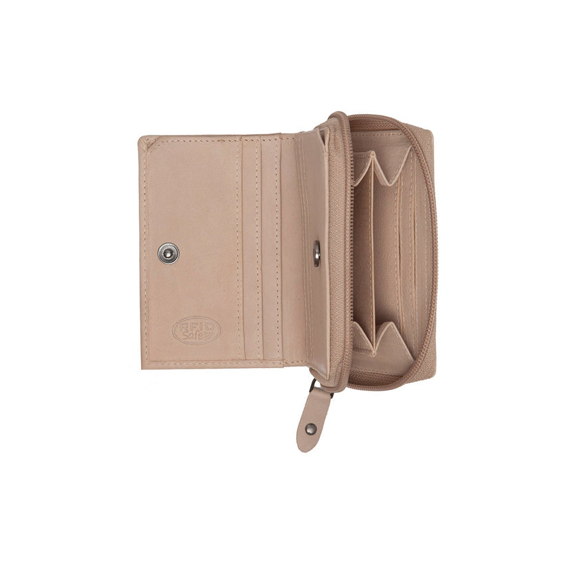 Floren Full-Grain Leather Wallet 女士