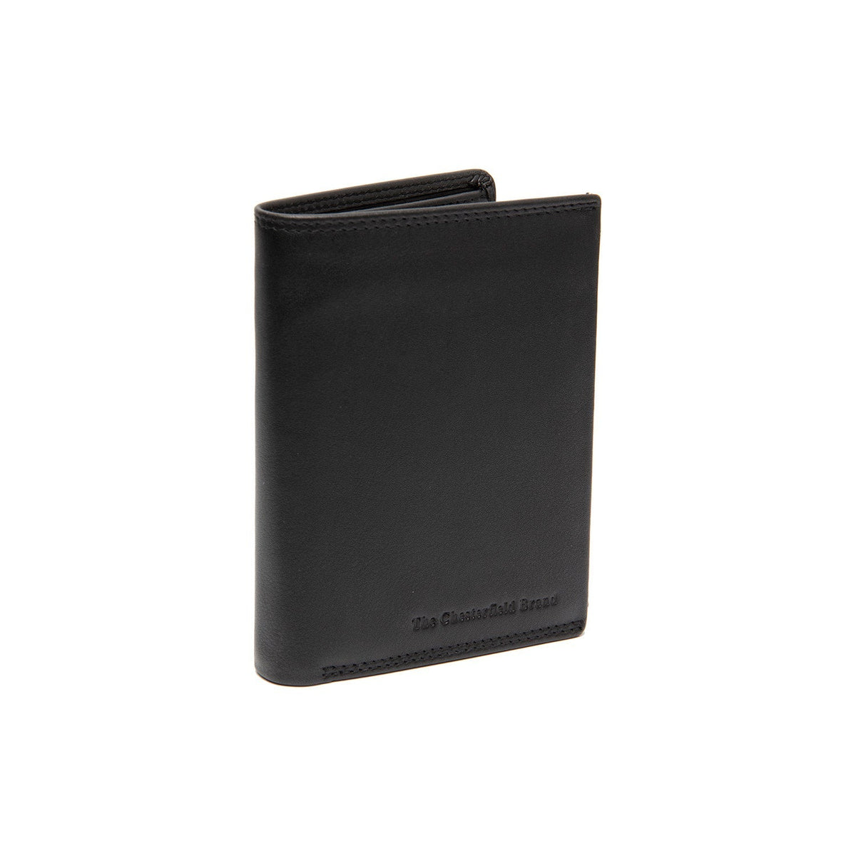 Leroy Full-Grain Leather Wallet 男士 in Classic 100% Full-Grain Leather - Full Exterior Front Profile View | Buy Online