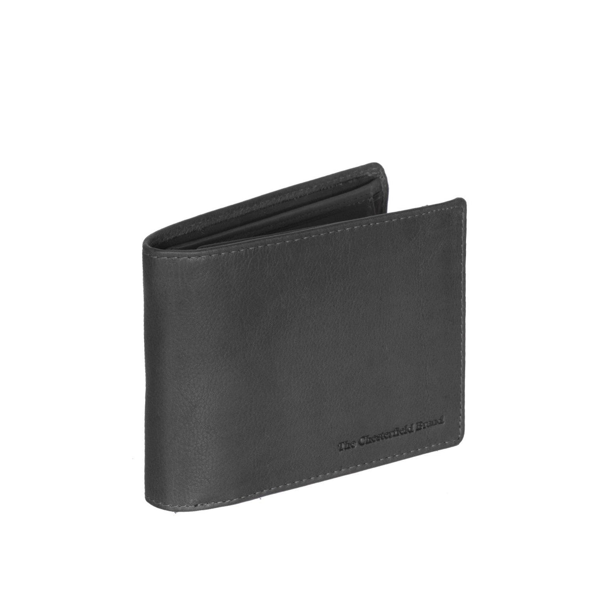 Marion Full-Grain Leather Wallet 男士 in Classic 100% Full-Grain Leather - Full Exterior Front Profile View | Buy Online
