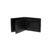 Positano Full-Grain Leather Wallet 男士 - Structured Side Profile Showing Gusset Depth &amp; Expansion Capacity