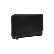 Rhodos Full-Grain Leather Wallet 女士 in Classic 100% Full-Grain Leather - Full Exterior Front Profile View | Buy Online