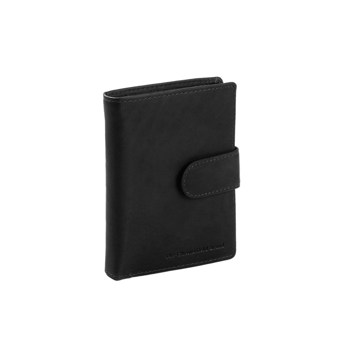 Ruby Full-Grain 真皮钱包 女士 in Classic 100% Full-Grain Leather - Full Exterior Front Profile View | Buy Online