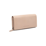 Valetta Full-Grain Leather Wallet 女士 in Classic 100% Full-Grain Leather - Full Exterior Front Profile View | Buy Online