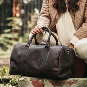 Perth Full-Grain Leather Weekender Bag 女士 – alternate product view 2