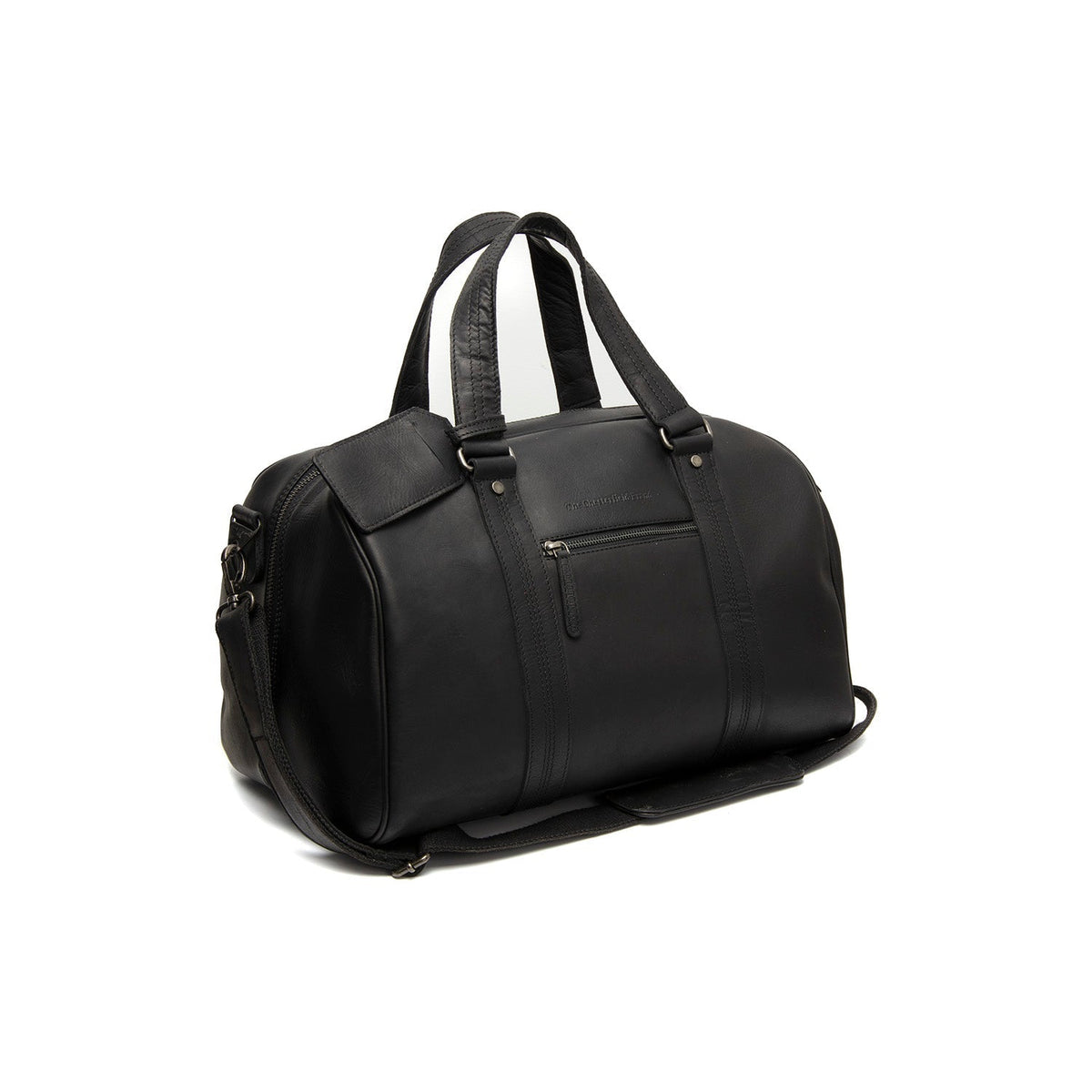 Volenza Full-Grain Leather Weekender Bag 女士 in Classic 100% Full-Grain Leather - Full Exterior Front Profile View | Buy Online