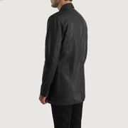 Authentic Sheepskin Leather with Semi-aniline Finish Grain Texture & Heavy-Duty Seam Stitching Detail