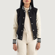 Savant Varsity 真皮夹克 女士 – alternate product view 1