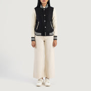 Savant Varsity 真皮夹克 女士 – alternate product view 3