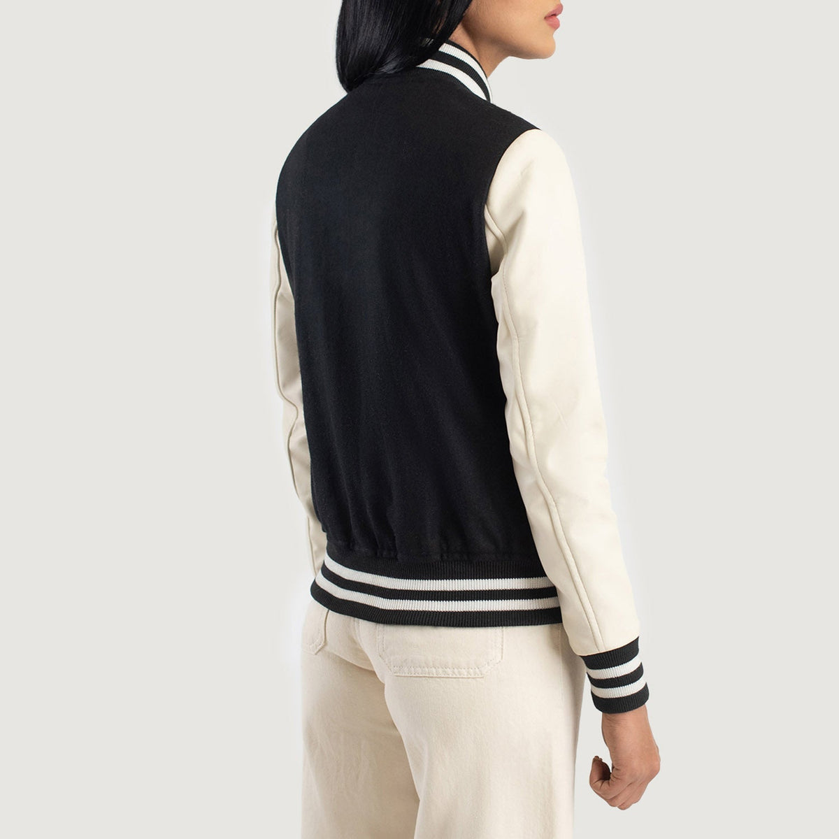 Savant Varsity 真皮夹克 女士 – alternate product view 5