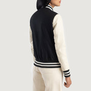 Savant Varsity 真皮夹克 女士 – alternate product view 5