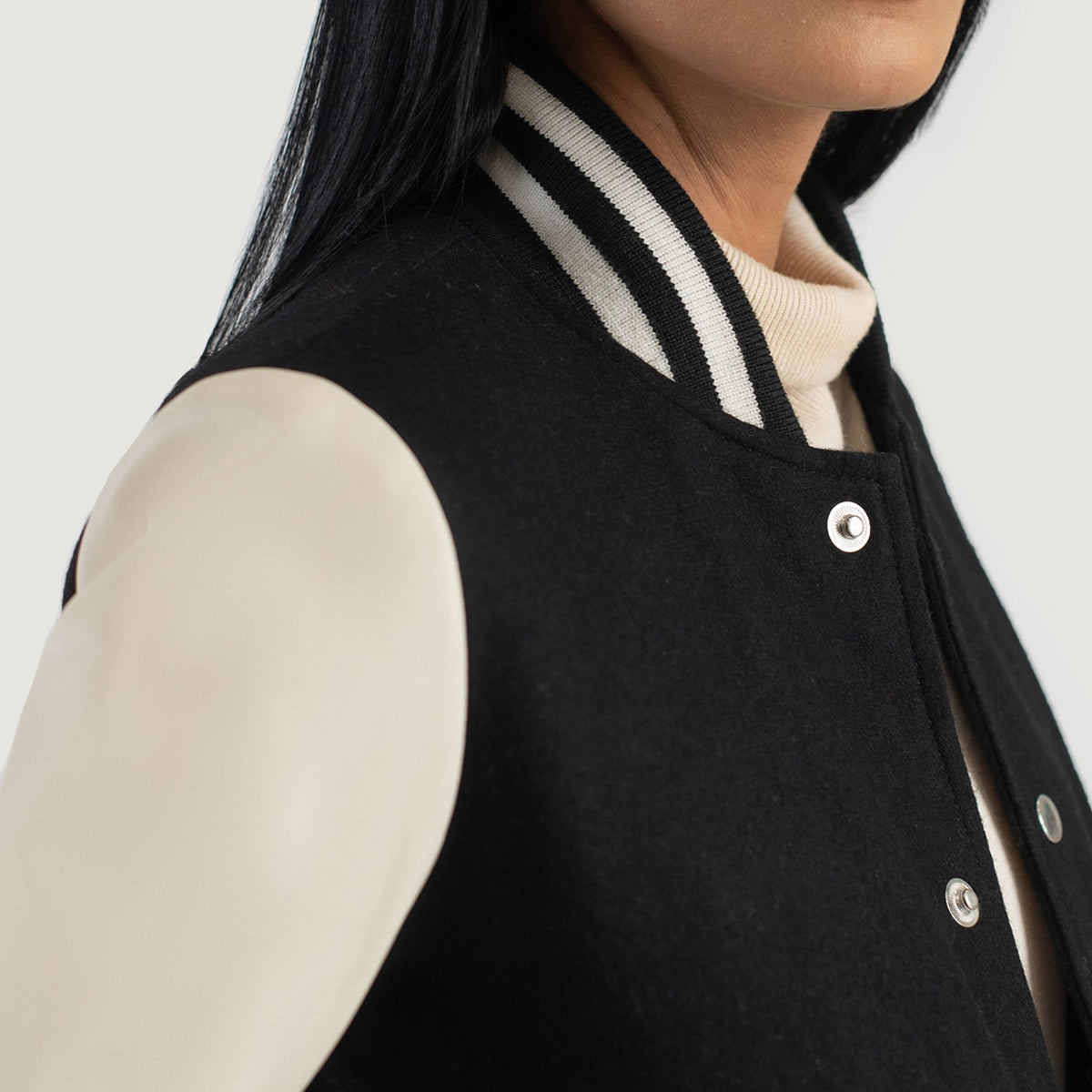 Savant Varsity 真皮夹克 女士 – alternate product view 6