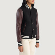 Savant Varsity 真皮夹克 女士 – alternate product view 2