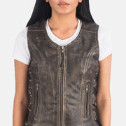 
内衬展示 Showing Quilted Polyester Lining & 内部双侧实用暗袋
